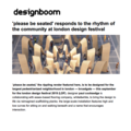 'Please Be Seated' Responds to the Rhythm of the C...