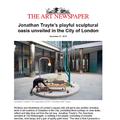Jonathan Trayte's playful sculptural oasis unveile...
